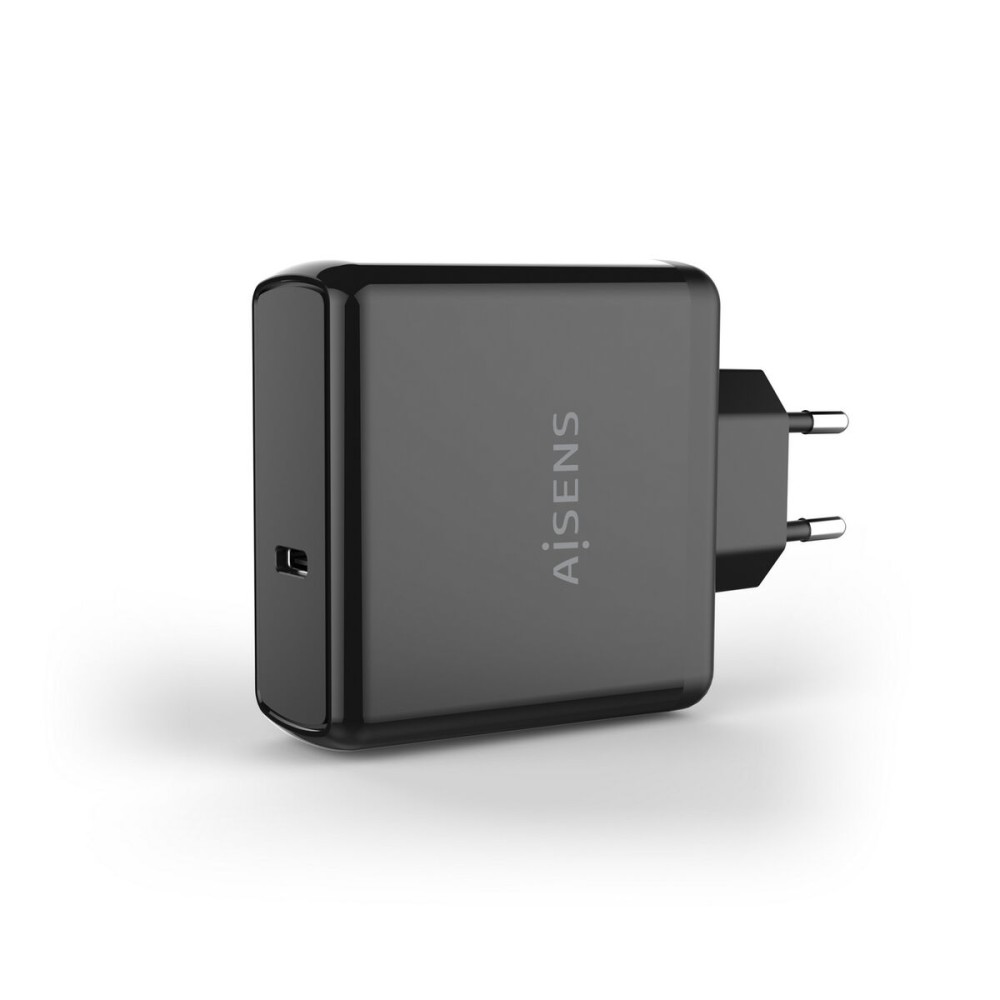 Ladegerät Aisens ASCH-1PD60-BK Schwarz USB-C (1 Stück)