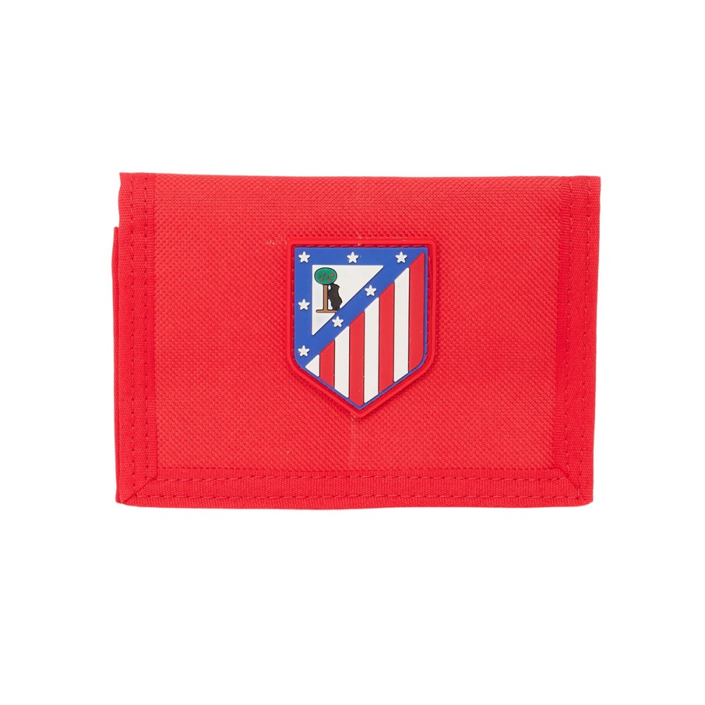 Portefeuille Atlético Madrid Rouge 12,5 x 9,5 x 1 cm