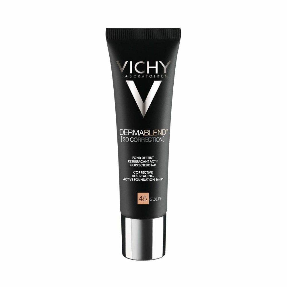 Base de maquillage liquide Vichy Dermablend 3D Make-Up 45-gold Spf 15 30 ml (30 ml)