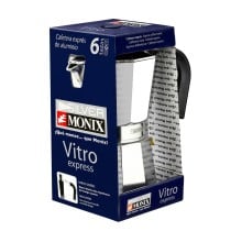 Cafetière Italienne Monix Braisogona_M620012 Argent Aluminium 12 Tasses