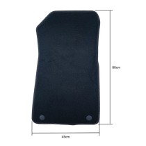 Tapis pour voitures OCC Motorsport OCCBW0026 Noir