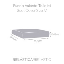 Sofa Cover Eysa BRONX Blue 80 x 15 x 75 cm