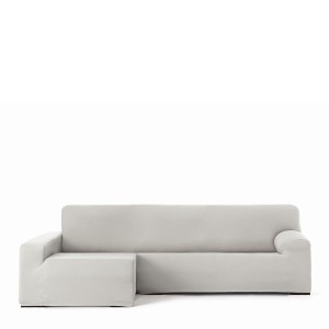 Housse pour chaise longue accoudoir long gauche Eysa BRONX Blanc 170 x 110 x 310 cm