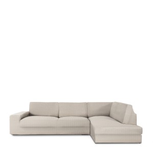 Housse de canapé Eysa JAZ Beige Lin 110 x 120 x 500 cm