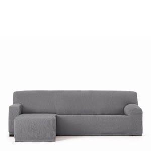 Bezug für Chaiselongue mit kurzem Arm links Eysa TROYA Grau 170 x 110 x 310 cm