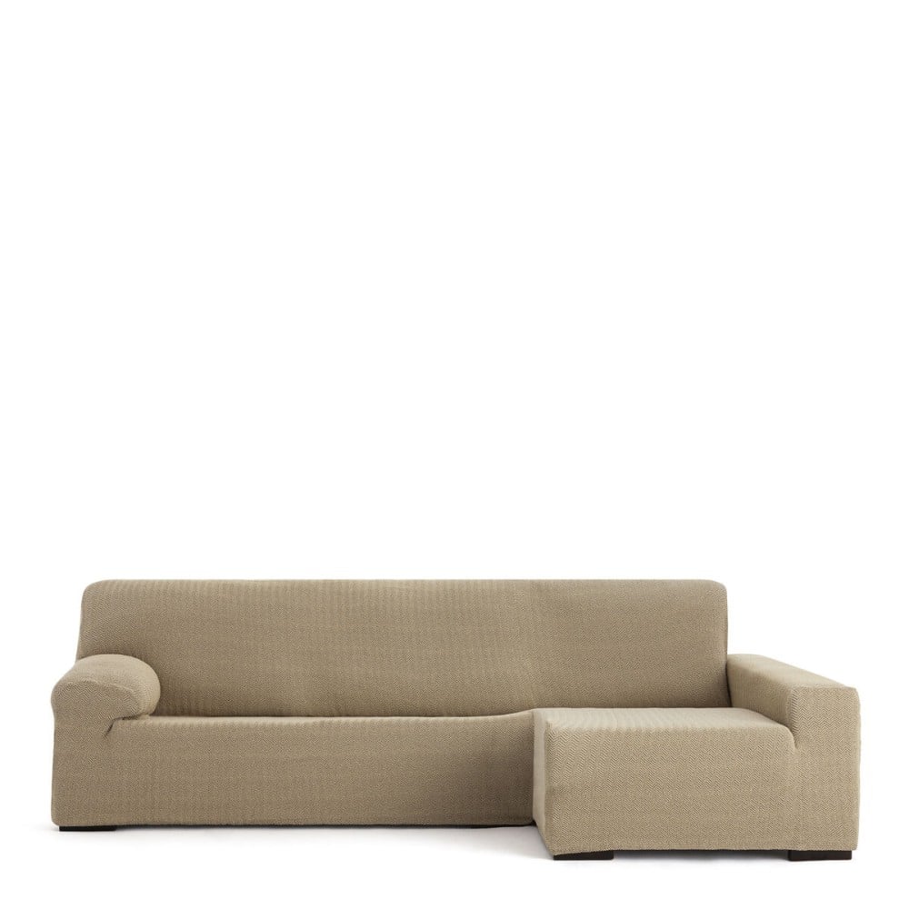 Bezug für Chaiselongue mit langem Arm rechts Eysa JAZ Beige 180 x 120 x 360 cm