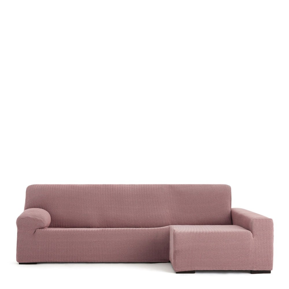 Bezug für Chaiselongue mit langem Arm rechts Eysa JAZ Rosa 180 x 120 x 360 cm