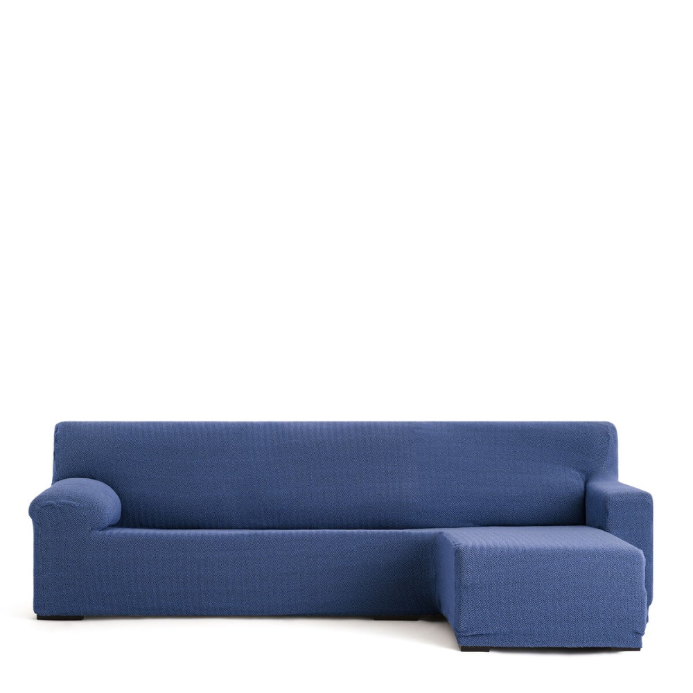 Abdeckung für Chaiselongue mit kurzem Arm rechts Eysa JAZ Blau 120 x 120 x 360 cm