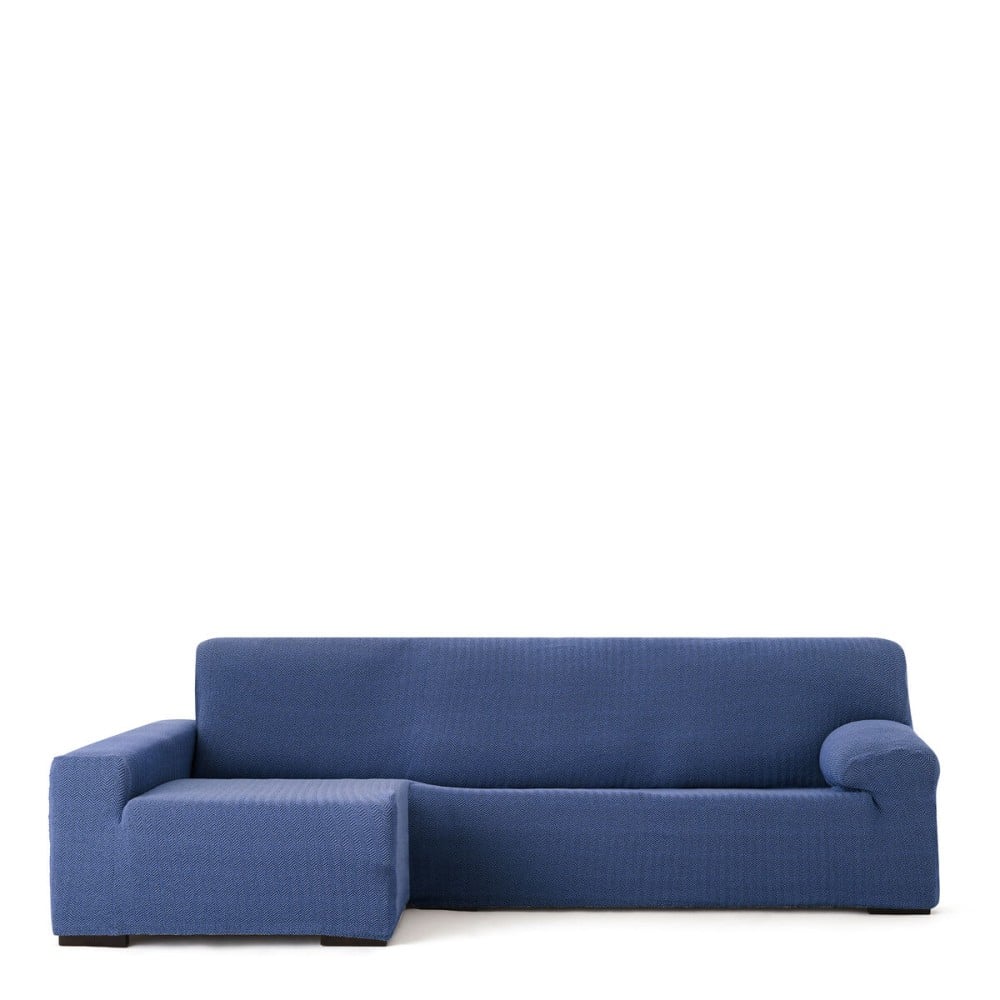 Bezug für Chaiselongue mit langem Arm links Eysa JAZ Blau 180 x 120 x 360 cm