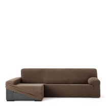 Bezug für Chaiselongue mit langem Arm links Eysa JAZ Braun 180 x 120 x 360 cm