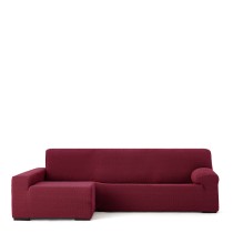 Housse pour chaise longue accoudoir long gauche Eysa JAZ Bordeaux 180 x 120 x 360 cm