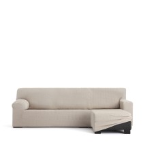 Abdeckung für Chaiselongue mit kurzem Arm rechts Eysa JAZ Beige 120 x 120 x 360 cm