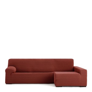 Bezug für Chaiselongue mit langem Arm rechts Eysa JAZ Dunkelrot 180 x 120 x 360 cm