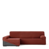 Left long arm chaise longue cover Eysa JAZ Dark Red 180 x 120 x 360 cm