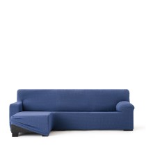 Bezug für Chaiselongue mit kurzem Arm links Eysa JAZ Blau 120 x 120 x 360 cm