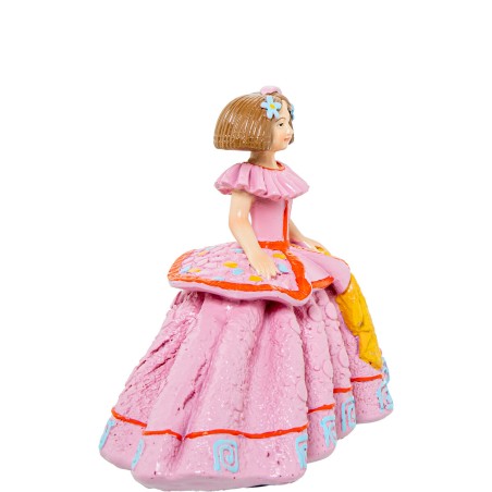 Deko-Figur Alexandra House Living Menina Rosa Acryl Kunststoff Melamine