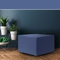 Pouffe cover Eysa JAZ Blue 100 x 65 x 100 cm