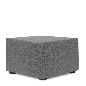 Pouffe cover Eysa JAZ Grey 100 x 65 x 100 cm