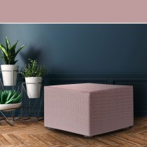 Housse de pouf Eysa JAZ Rose 100 x 65 x 100 cm