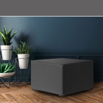 Housse de pouf Eysa JAZ Gris foncé 100 x 65 x 100 cm