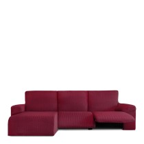 Housse pour chaise longue accoudoir long gauche Eysa JAZ Bordeaux 120 x 120 x 360 cm