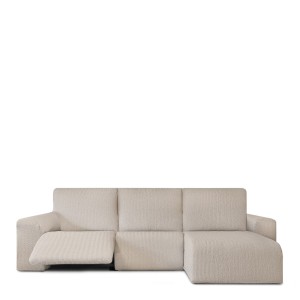 Abdeckung für Chaiselongue mit kurzem Arm rechts Eysa JAZ Beige 120 x 120 x 360 cm