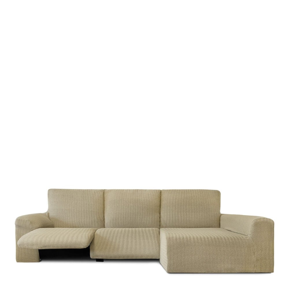 Bezug für Chaiselongue mit langem Arm rechts Eysa JAZ Beige 180 x 120 x 360 cm