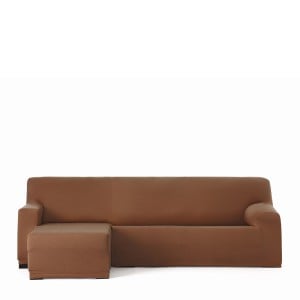 Bezug für Chaiselongue mit kurzem Arm links Eysa BRONX Braun 110 x 110 x 310 cm