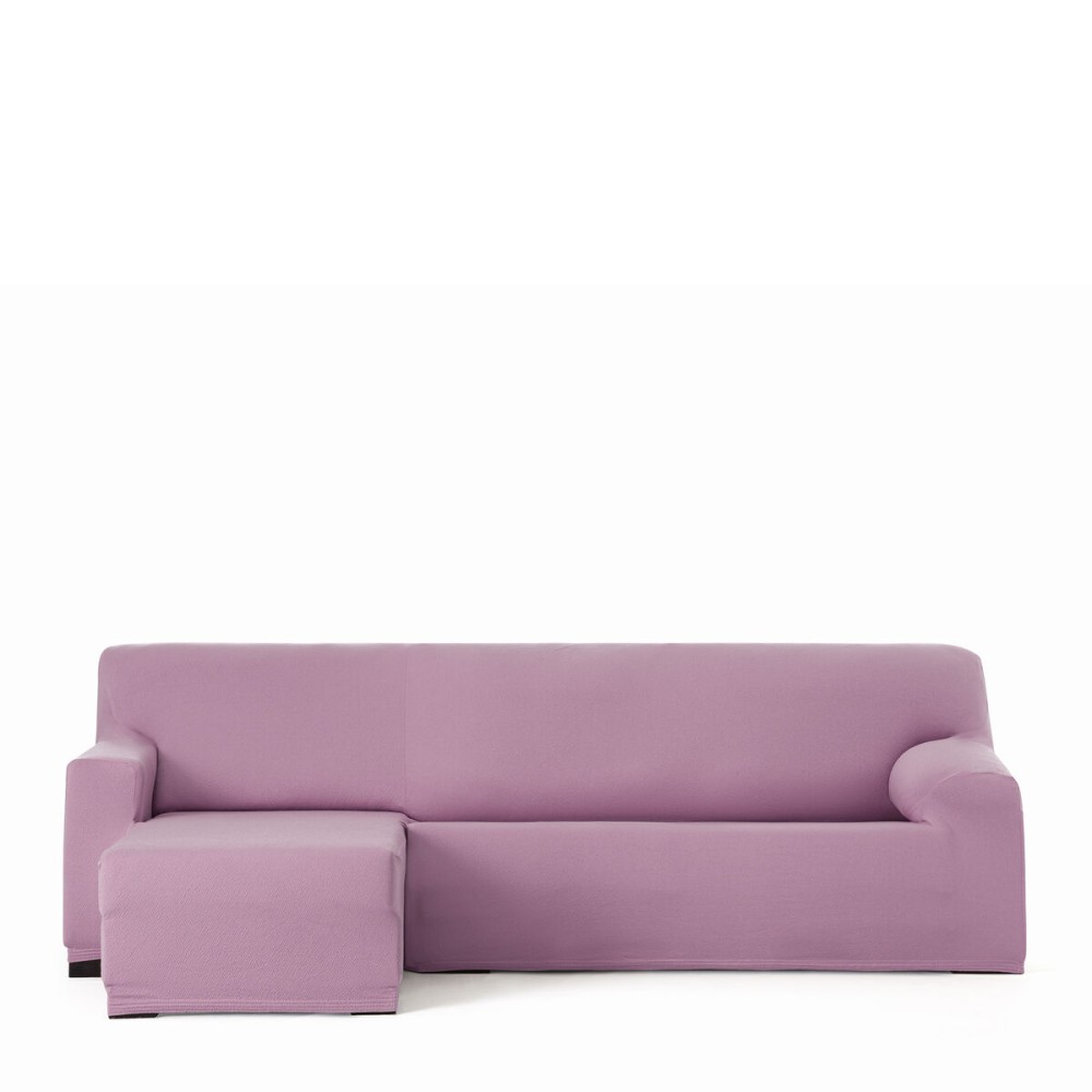 Housse pour chaise longue accoudoir long gauche Eysa BRONX Rose 110 x 110 x 310 cm