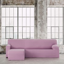 Housse pour chaise longue accoudoir long gauche Eysa BRONX Rose 110 x 110 x 310 cm