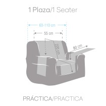 Sofabezug Eysa MID Senf 100 x 110 x 55 cm