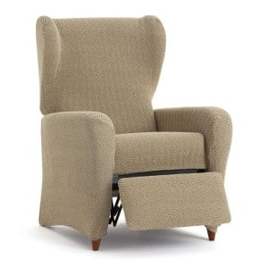 Armchair slipcovers Eysa JAZ Beige 90 x 120 x 85 cm