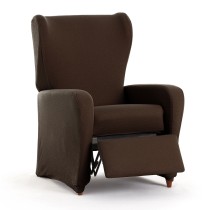 Housse de fauteuil Eysa BRONX Marron 90 x 100 x 75 cm