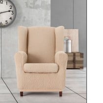 Armchair slipcovers Eysa TROYA Beige 80 x 100 x 90 cm