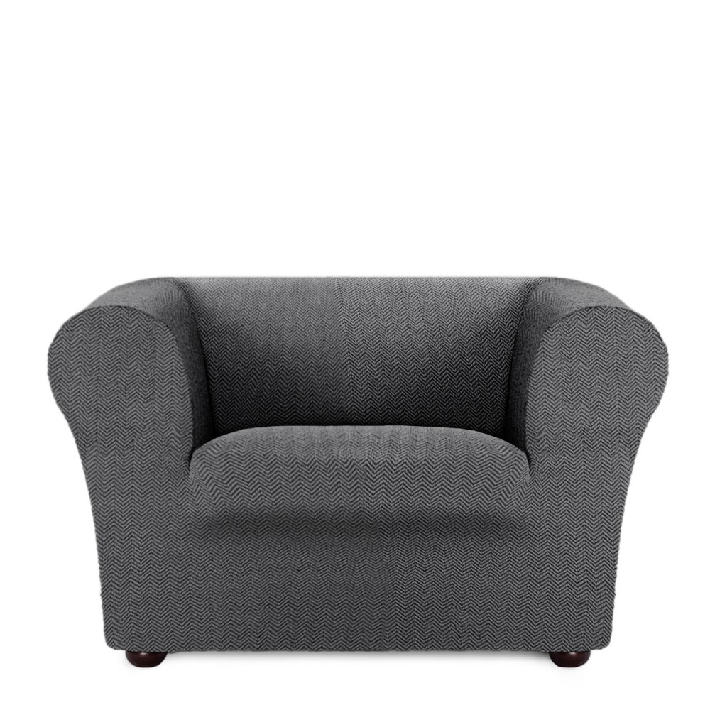 Armchair slipcovers Eysa JAZ Dark grey 110 x 100 x 130 cm