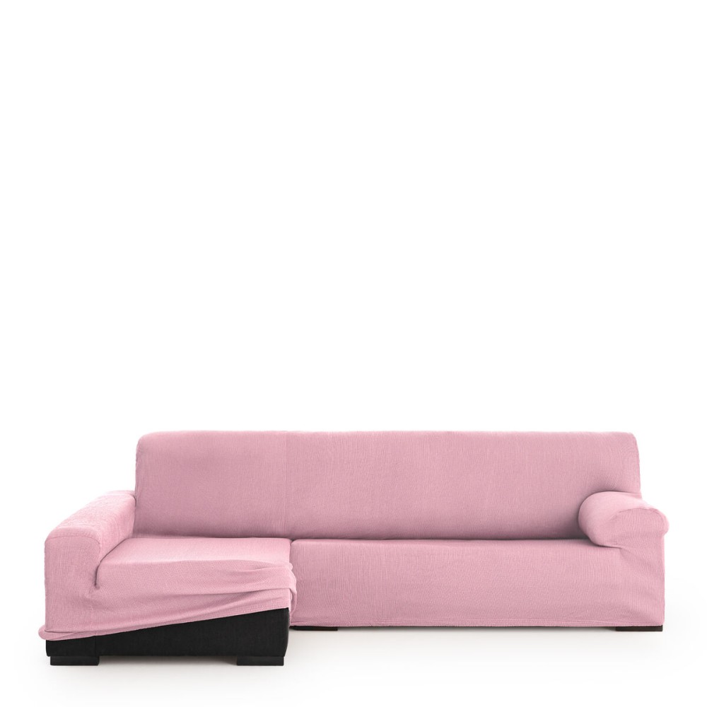 Bezug für Chaiselongue mit langem Arm links Eysa ULISES Rosa Hellrosa 170 x 110 x 310 cm