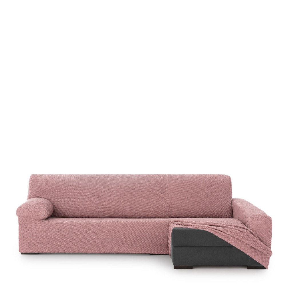 Bezug für Chaiselongue mit langem Arm rechts Eysa THOR Rosa 170 x 110 x 310 cm