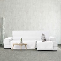 Abdeckung für Chaiselongue mit kurzem Arm rechts Eysa SILVER Weiß 100 x 110 x 240 cm