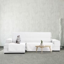 Bezug für Chaiselongue mit kurzem Arm links Eysa SILVER Weiß 100 x 110 x 240 cm