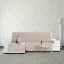 Bezug für Chaiselongue mit kurzem Arm links Eysa SILVER Beige 100 x 110 x 240 cm