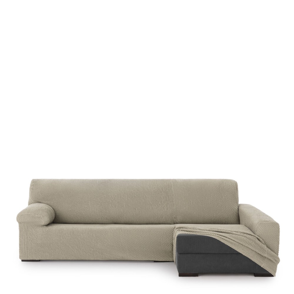 Bezug für Chaiselongue mit langem Arm rechts Eysa THOR Beige Leinen 170 x 110 x 310 cm