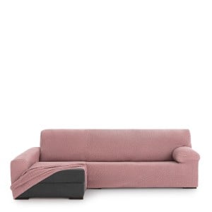 Housse pour chaise longue accoudoir long gauche Eysa THOR Rose 170 x 110 x 310 cm