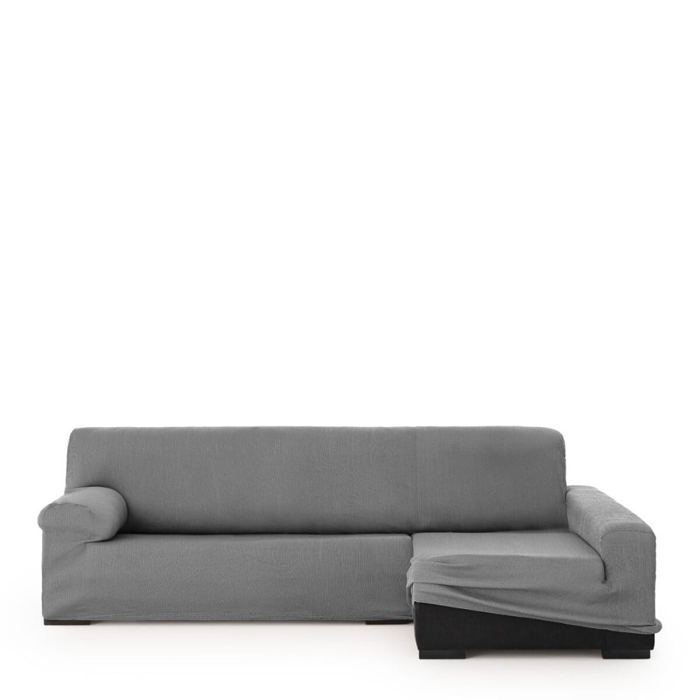 Right long arm chaise longue cover Eysa ULISES Grey 170 x 110 x 310 cm