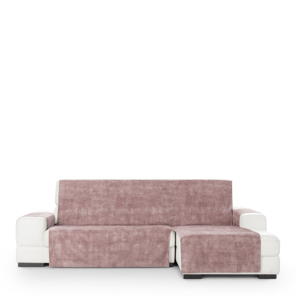 Housse pour chaise longue accoudoir court droit Eysa TURIN Rose 100 x 110 x 300 cm