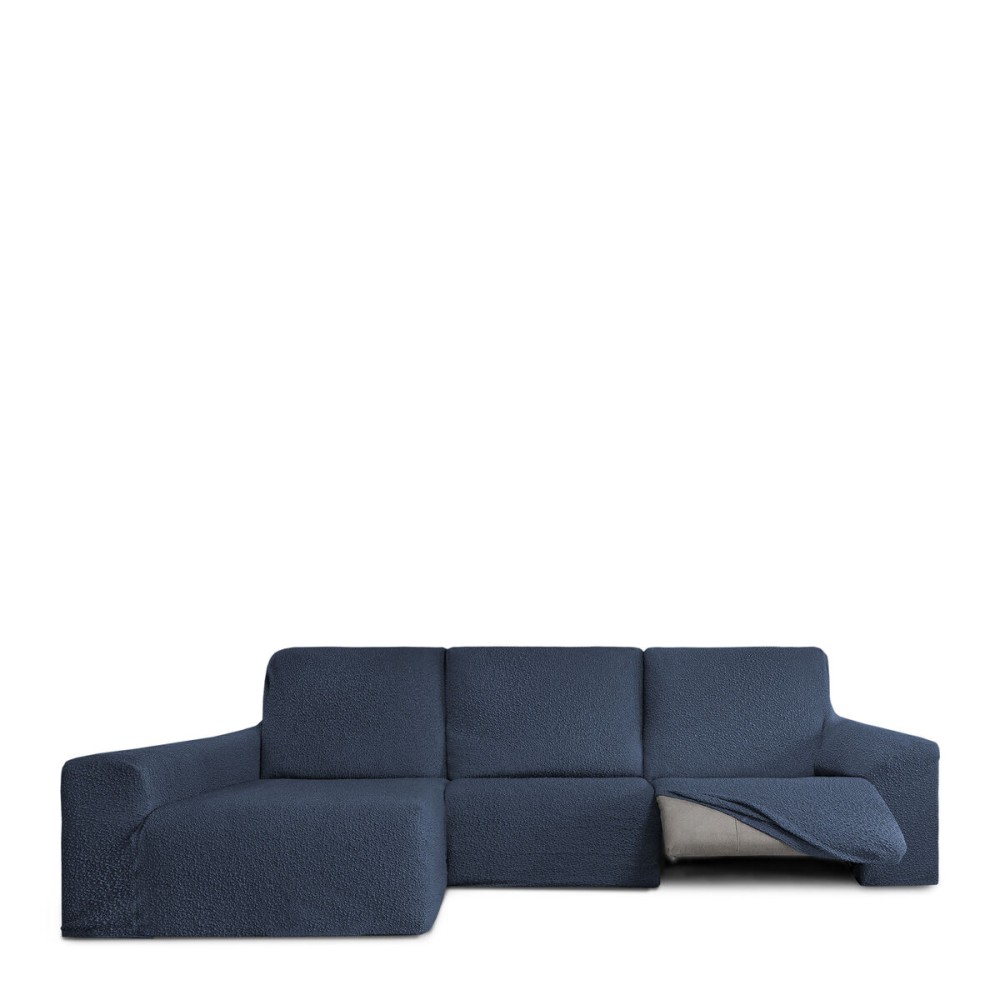 Housse pour chaise longue accoudoir long gauche Eysa ROC Bleu 180 x 120 x 360 cm