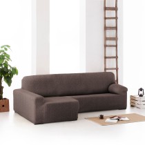 Bezug für Chaiselongue mit kurzem Arm links Eysa ROC Braun 180 x 120 x 360 cm