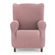 Housse de fauteuil à oreilles Eysa THOR Rose 80 x 110 x 90 cm