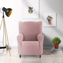 Housse de fauteuil à oreilles Eysa THOR Rose 80 x 110 x 90 cm