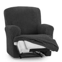 Housse de fauteuil Eysa THOR Gris foncé 80 x 100 x 90 cm