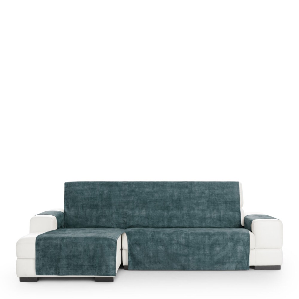 Bezug für Chaiselongue mit kurzem Arm links Eysa TURIN Blau 100 x 110 x 300 cm